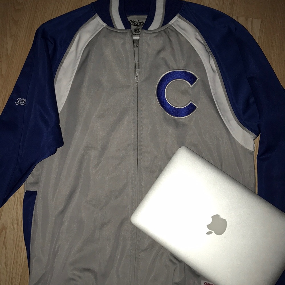 CUBS varsity bomber jacket